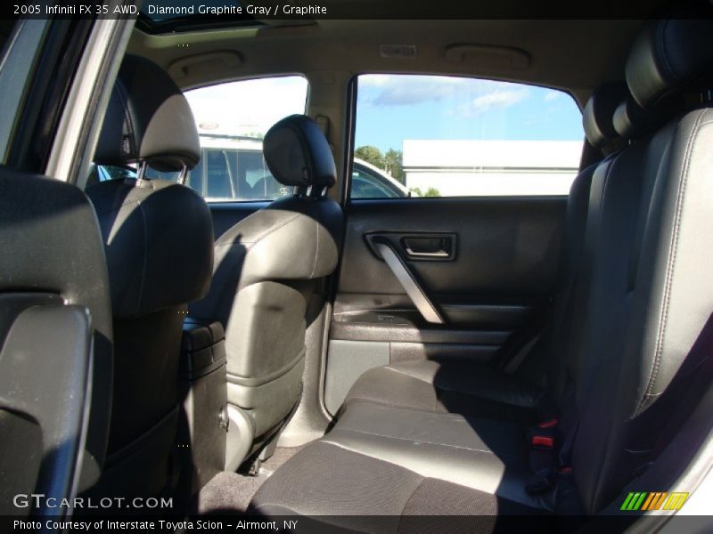 Diamond Graphite Gray / Graphite 2005 Infiniti FX 35 AWD