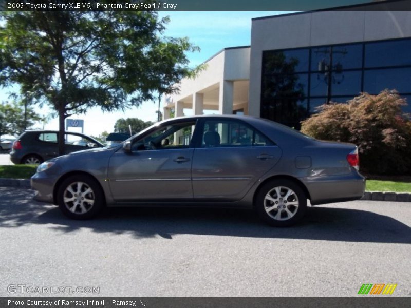 Phantom Gray Pearl / Gray 2005 Toyota Camry XLE V6