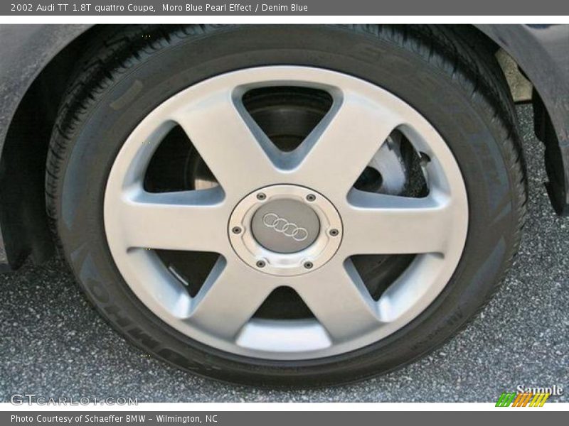 Moro Blue Pearl Effect / Denim Blue 2002 Audi TT 1.8T quattro Coupe