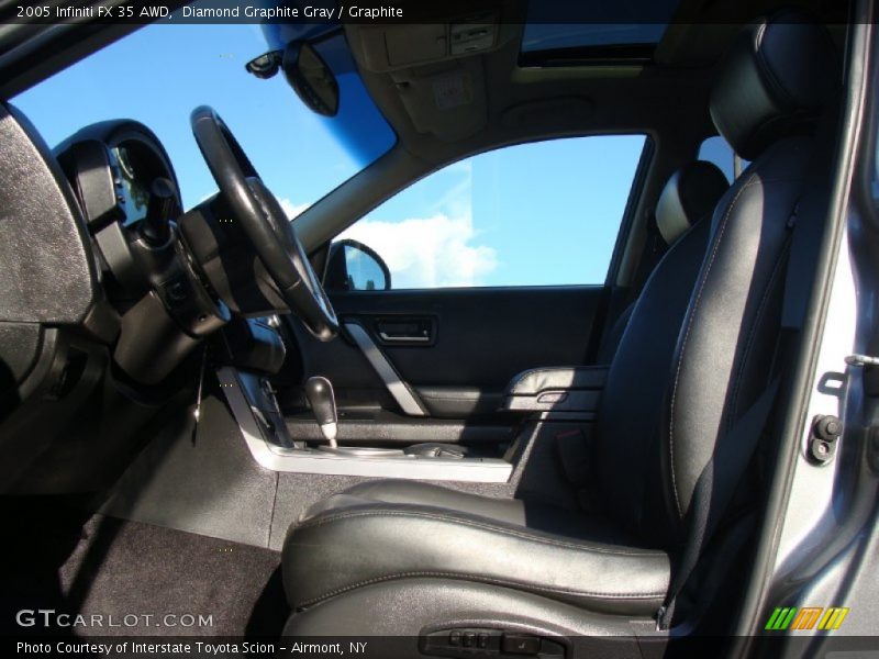 Diamond Graphite Gray / Graphite 2005 Infiniti FX 35 AWD