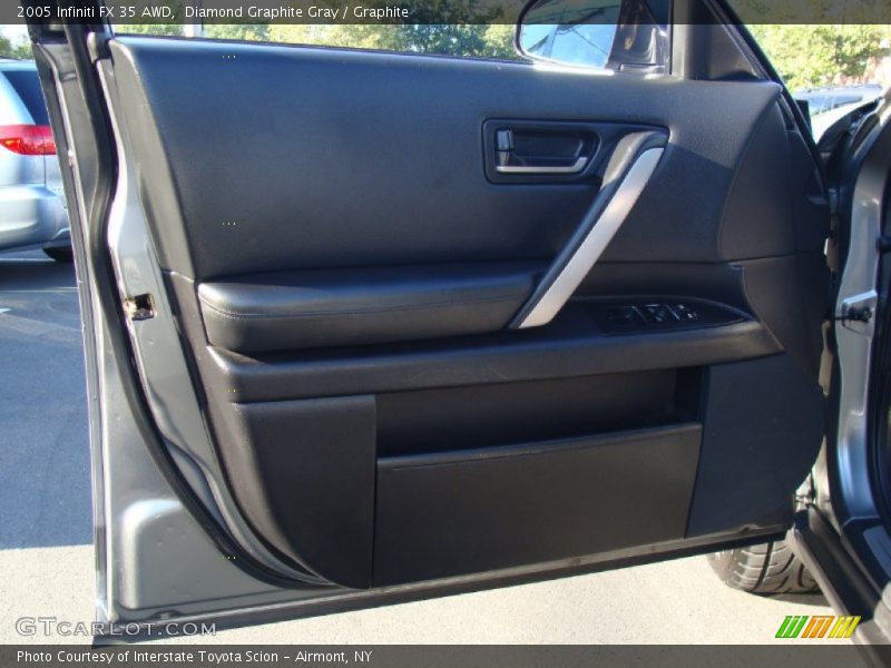 Diamond Graphite Gray / Graphite 2005 Infiniti FX 35 AWD