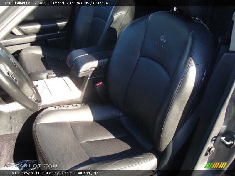 Diamond Graphite Gray / Graphite 2005 Infiniti FX 35 AWD