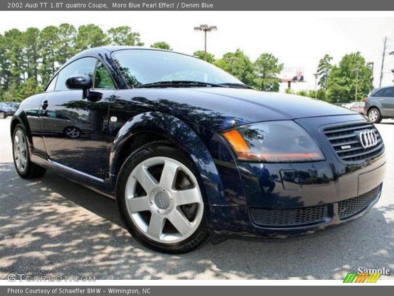 Moro Blue Pearl Effect / Denim Blue 2002 Audi TT 1.8T quattro Coupe