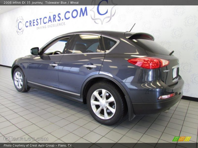 Tidewater Blue / Wheat 2008 Infiniti EX 35 Journey