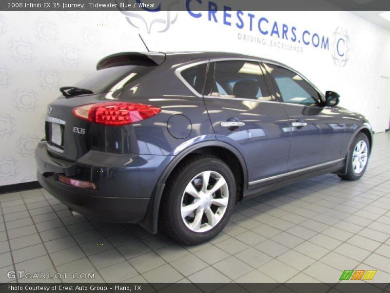 Tidewater Blue / Wheat 2008 Infiniti EX 35 Journey