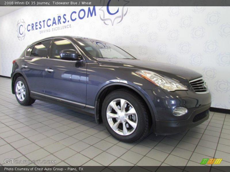 Tidewater Blue / Wheat 2008 Infiniti EX 35 Journey