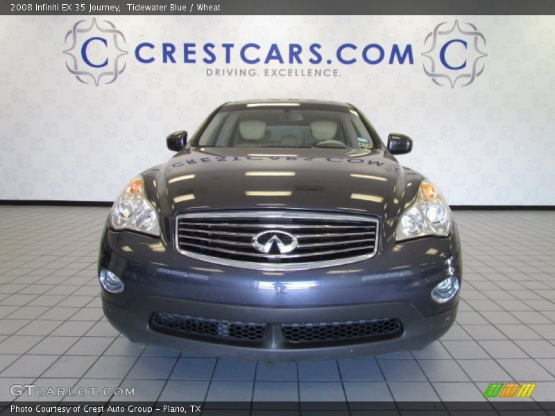 Tidewater Blue / Wheat 2008 Infiniti EX 35 Journey