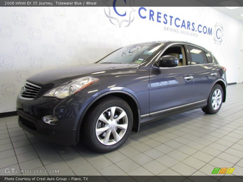 Tidewater Blue / Wheat 2008 Infiniti EX 35 Journey