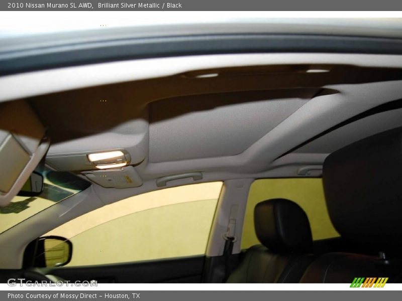 Brilliant Silver Metallic / Black 2010 Nissan Murano SL AWD