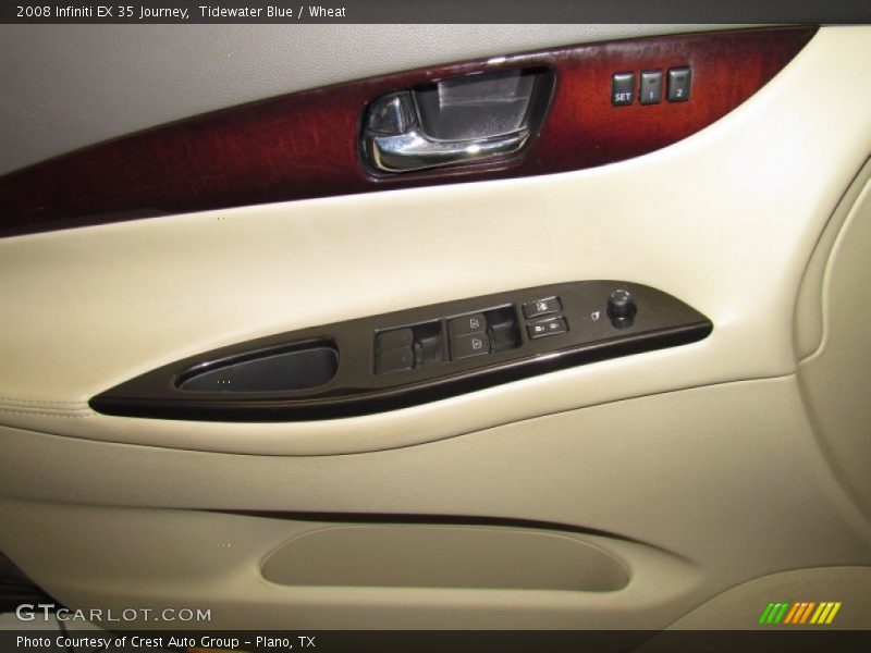 Tidewater Blue / Wheat 2008 Infiniti EX 35 Journey