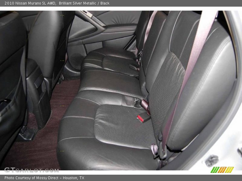 Brilliant Silver Metallic / Black 2010 Nissan Murano SL AWD