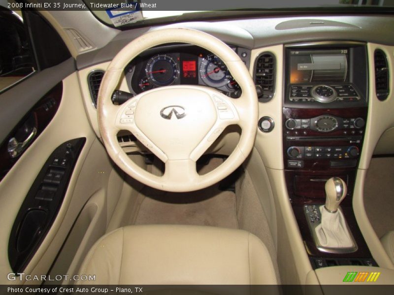 Tidewater Blue / Wheat 2008 Infiniti EX 35 Journey