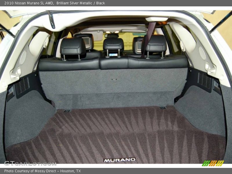 Brilliant Silver Metallic / Black 2010 Nissan Murano SL AWD