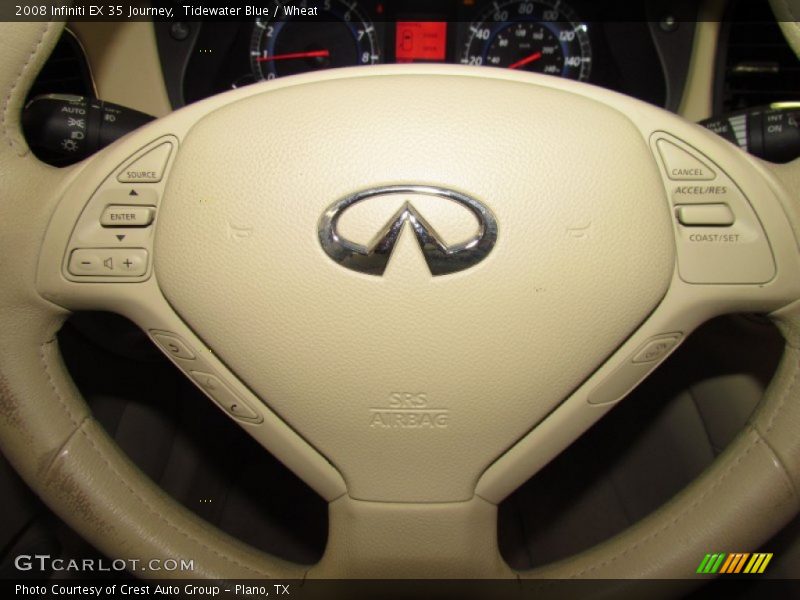 Tidewater Blue / Wheat 2008 Infiniti EX 35 Journey