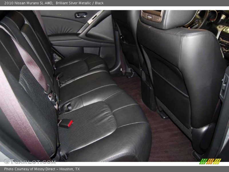 Brilliant Silver Metallic / Black 2010 Nissan Murano SL AWD
