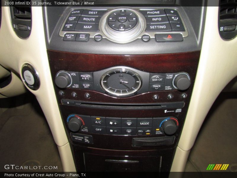 Tidewater Blue / Wheat 2008 Infiniti EX 35 Journey