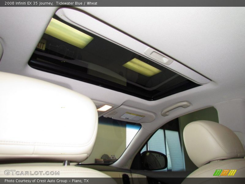 Tidewater Blue / Wheat 2008 Infiniti EX 35 Journey