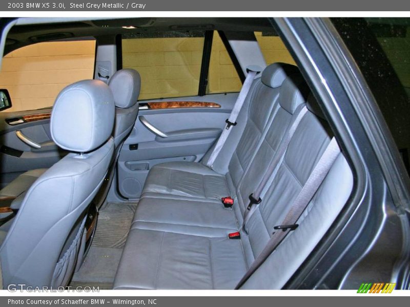 Steel Grey Metallic / Gray 2003 BMW X5 3.0i