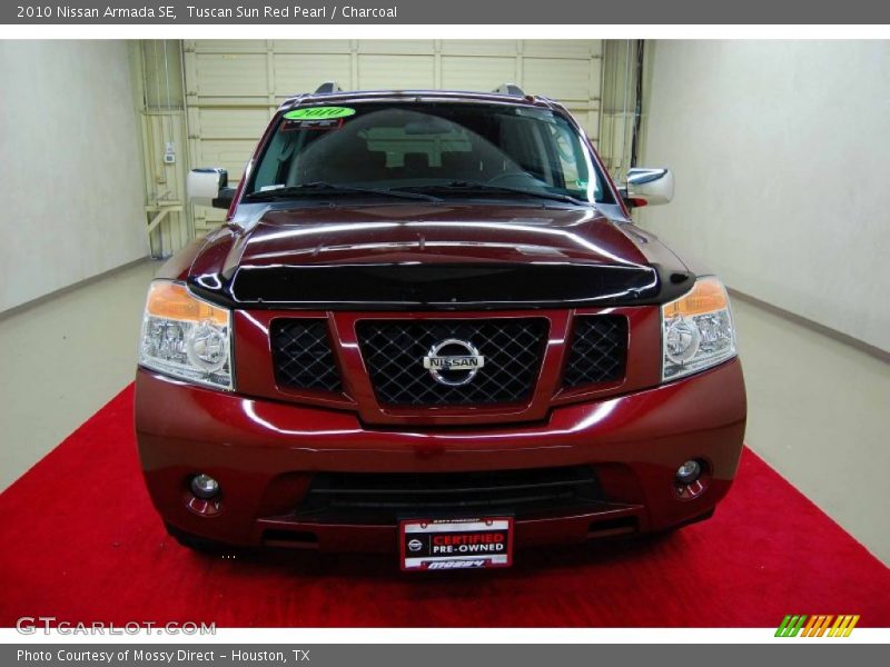 Tuscan Sun Red Pearl / Charcoal 2010 Nissan Armada SE