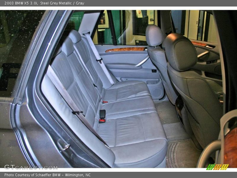 Steel Grey Metallic / Gray 2003 BMW X5 3.0i