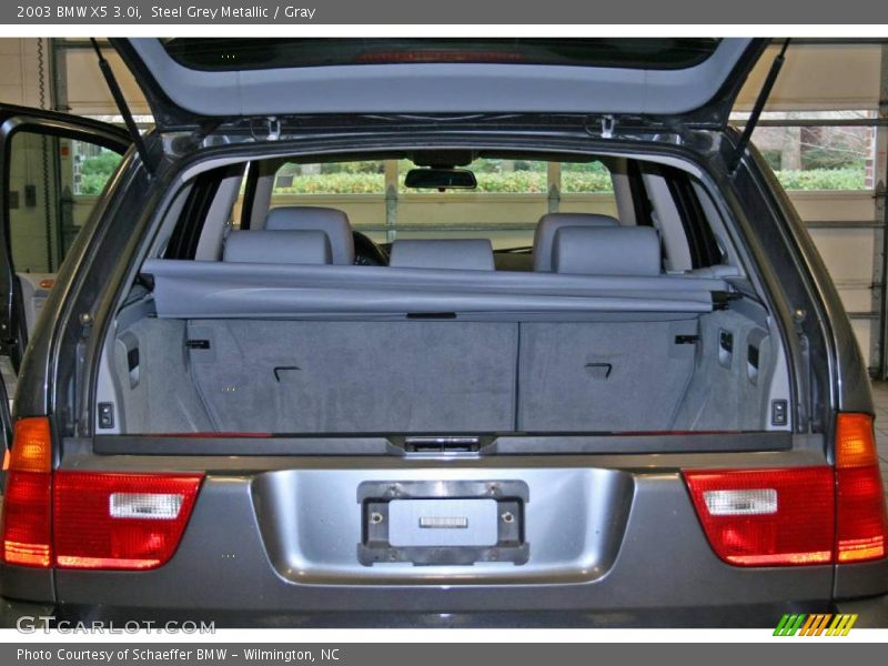 Steel Grey Metallic / Gray 2003 BMW X5 3.0i