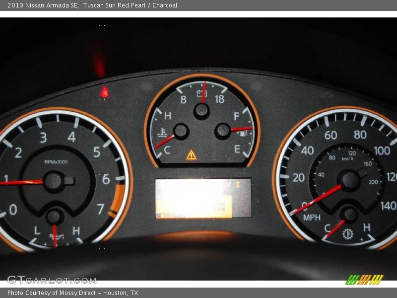 Tuscan Sun Red Pearl / Charcoal 2010 Nissan Armada SE