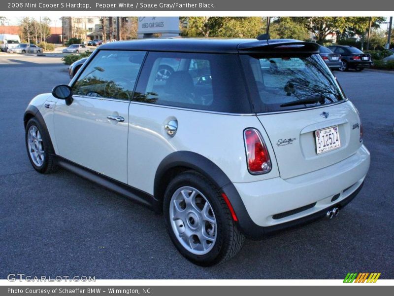 Pepper White / Space Gray/Panther Black 2006 Mini Cooper S Hardtop