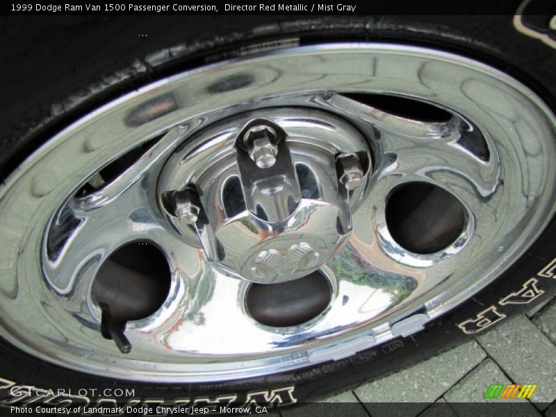 Director Red Metallic / Mist Gray 1999 Dodge Ram Van 1500 Passenger Conversion