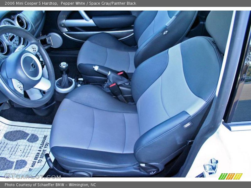 Pepper White / Space Gray/Panther Black 2006 Mini Cooper S Hardtop