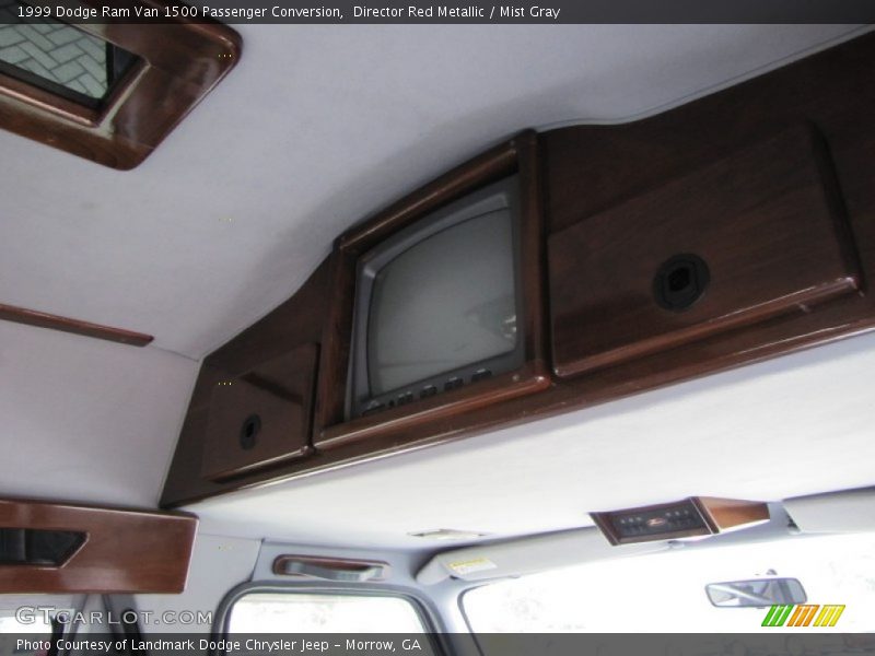 Director Red Metallic / Mist Gray 1999 Dodge Ram Van 1500 Passenger Conversion