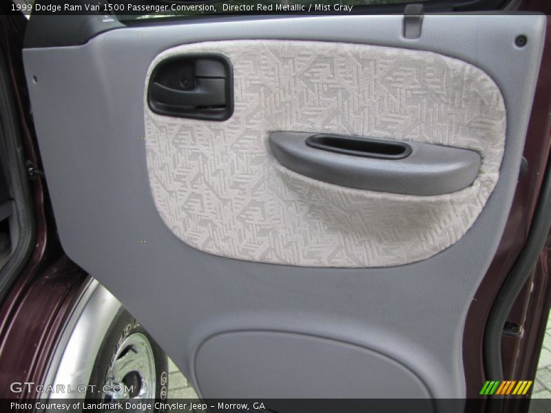 Director Red Metallic / Mist Gray 1999 Dodge Ram Van 1500 Passenger Conversion