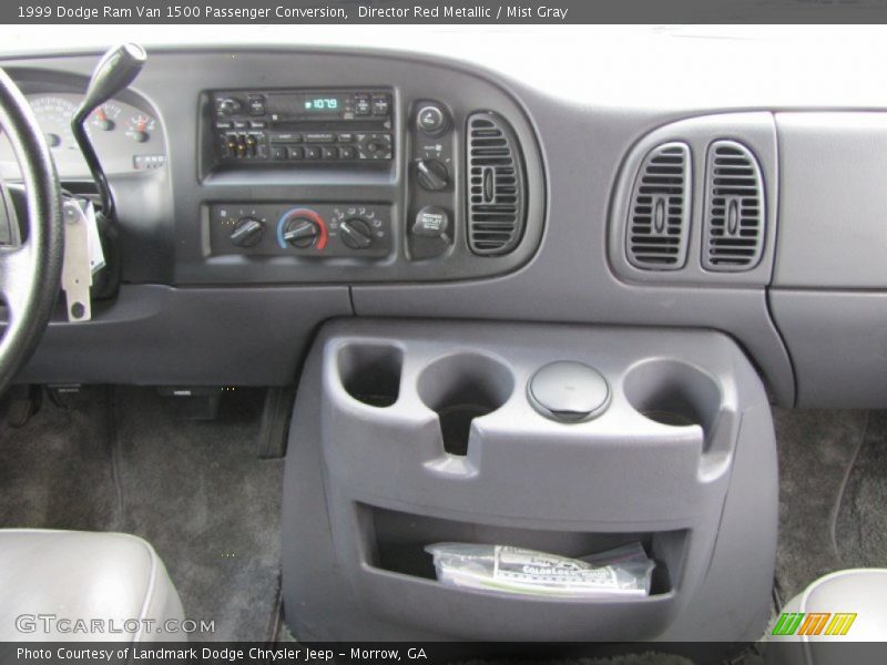 Director Red Metallic / Mist Gray 1999 Dodge Ram Van 1500 Passenger Conversion