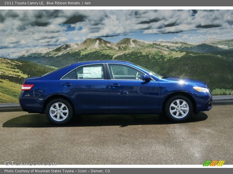 Blue Ribbon Metallic / Ash 2011 Toyota Camry LE