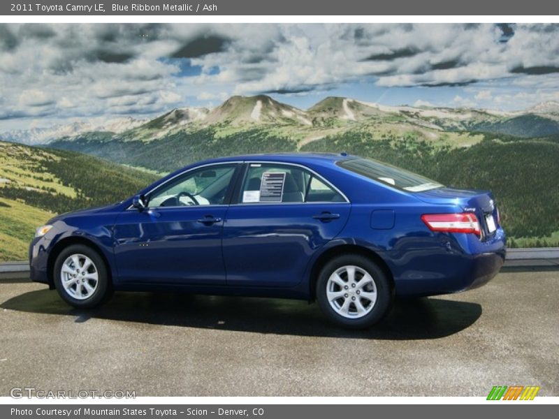Blue Ribbon Metallic / Ash 2011 Toyota Camry LE
