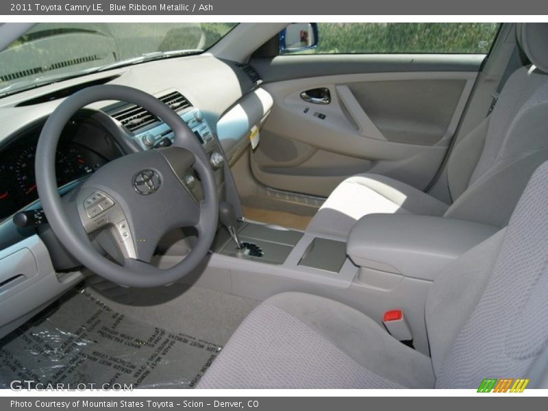 Blue Ribbon Metallic / Ash 2011 Toyota Camry LE