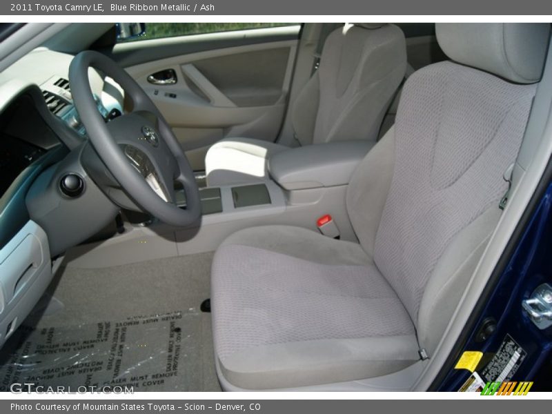 Blue Ribbon Metallic / Ash 2011 Toyota Camry LE
