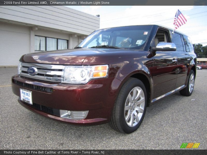 Cinnamon Metallic / Medium Light Stone 2009 Ford Flex Limited AWD