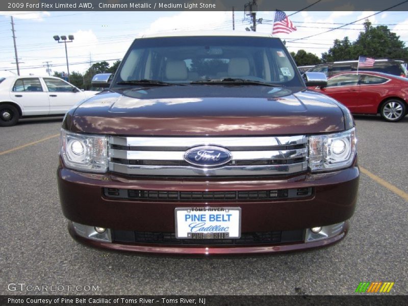 Cinnamon Metallic / Medium Light Stone 2009 Ford Flex Limited AWD