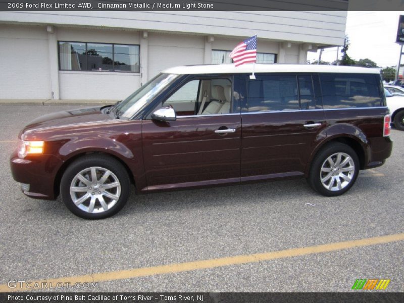 Cinnamon Metallic / Medium Light Stone 2009 Ford Flex Limited AWD