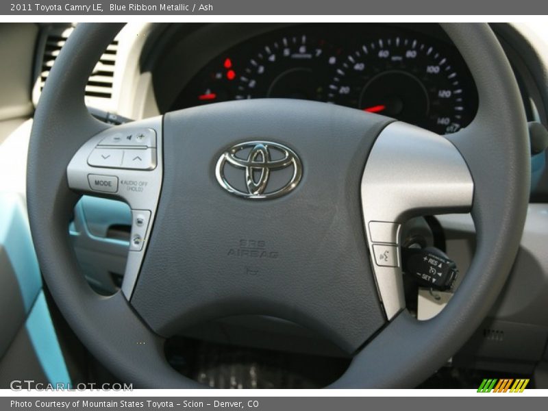 Blue Ribbon Metallic / Ash 2011 Toyota Camry LE