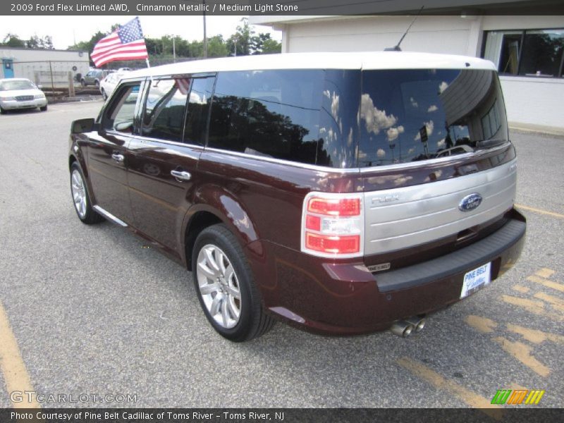 Cinnamon Metallic / Medium Light Stone 2009 Ford Flex Limited AWD