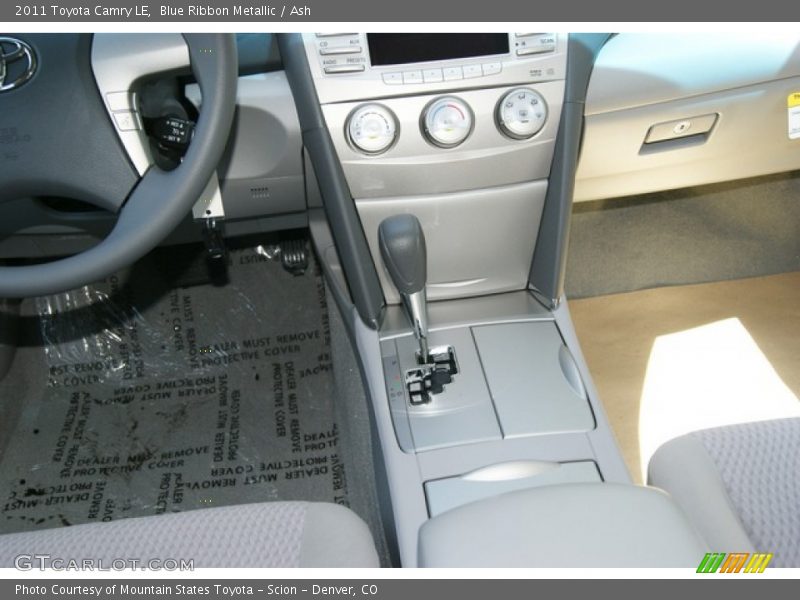 Blue Ribbon Metallic / Ash 2011 Toyota Camry LE