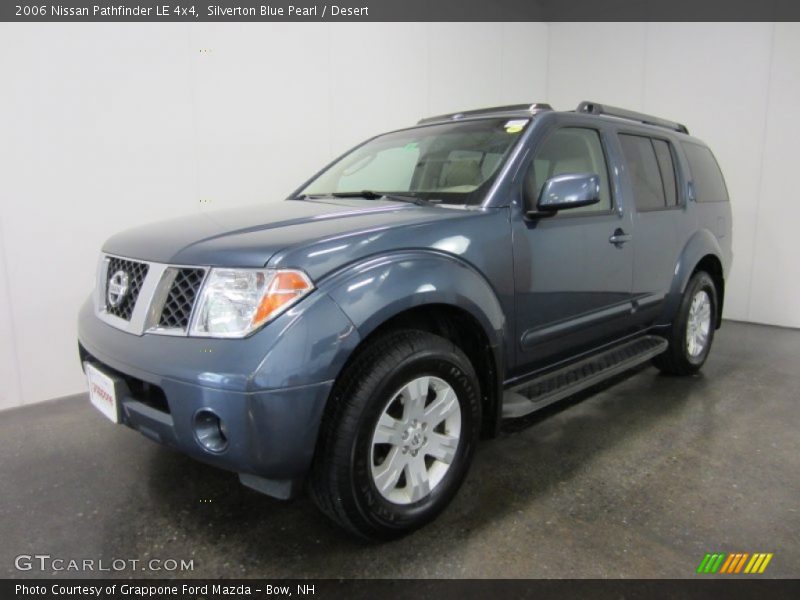 Silverton Blue Pearl / Desert 2006 Nissan Pathfinder LE 4x4