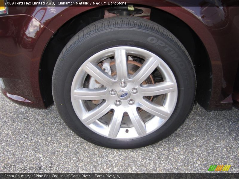 Cinnamon Metallic / Medium Light Stone 2009 Ford Flex Limited AWD