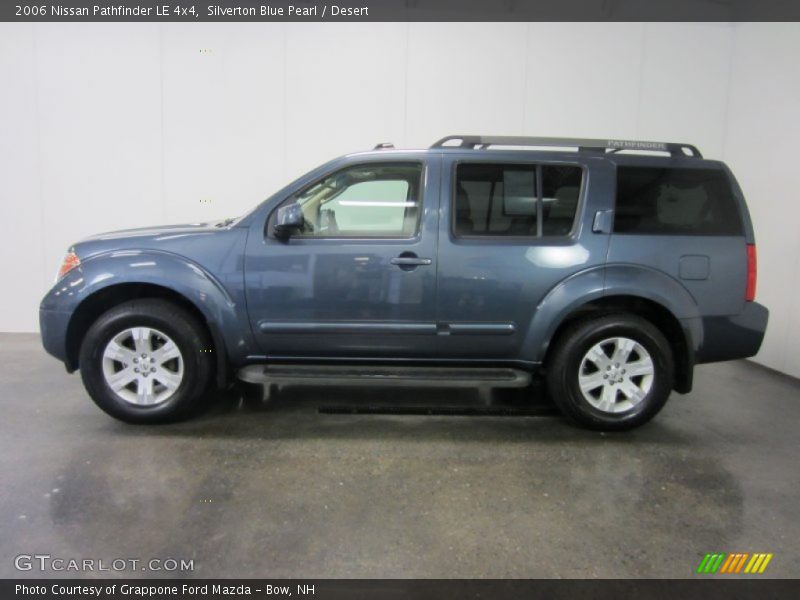 Silverton Blue Pearl / Desert 2006 Nissan Pathfinder LE 4x4