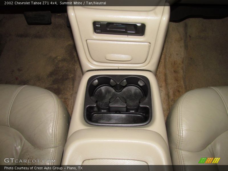 Summit White / Tan/Neutral 2002 Chevrolet Tahoe Z71 4x4