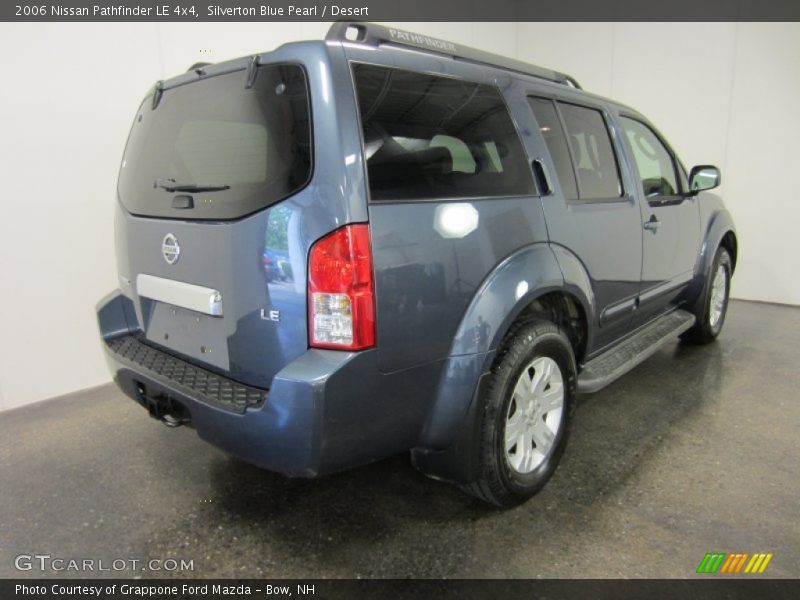Silverton Blue Pearl / Desert 2006 Nissan Pathfinder LE 4x4