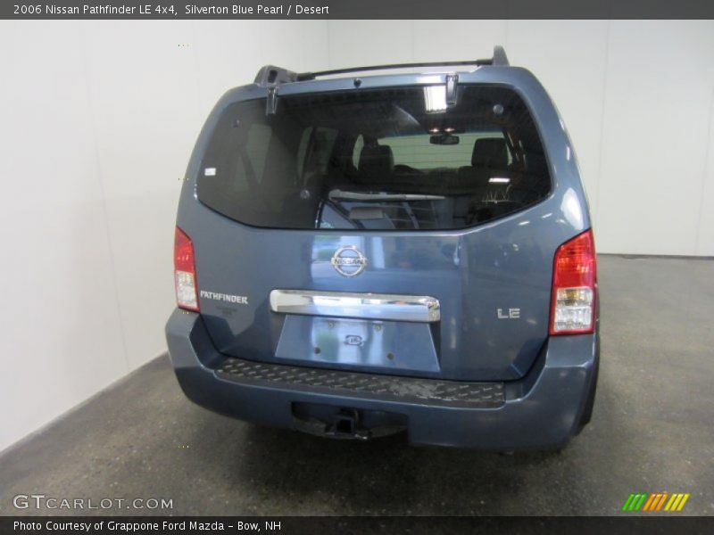 Silverton Blue Pearl / Desert 2006 Nissan Pathfinder LE 4x4