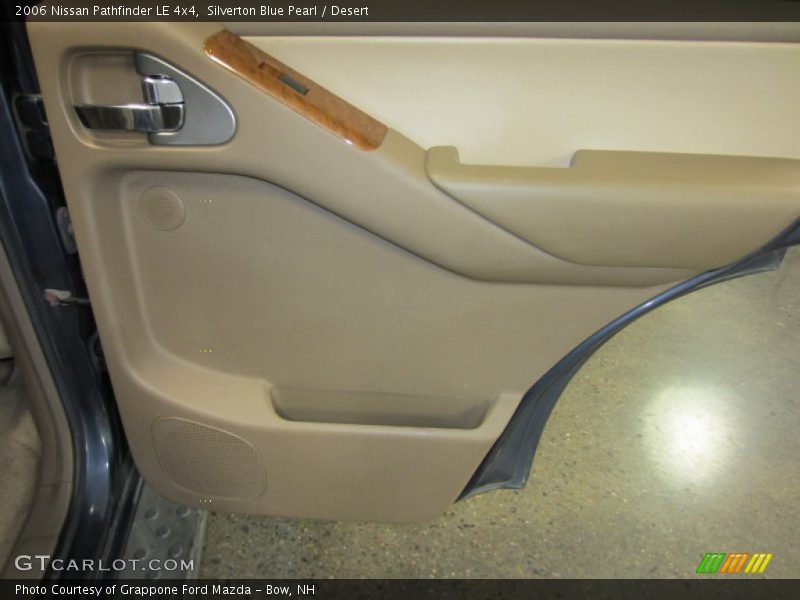 Silverton Blue Pearl / Desert 2006 Nissan Pathfinder LE 4x4