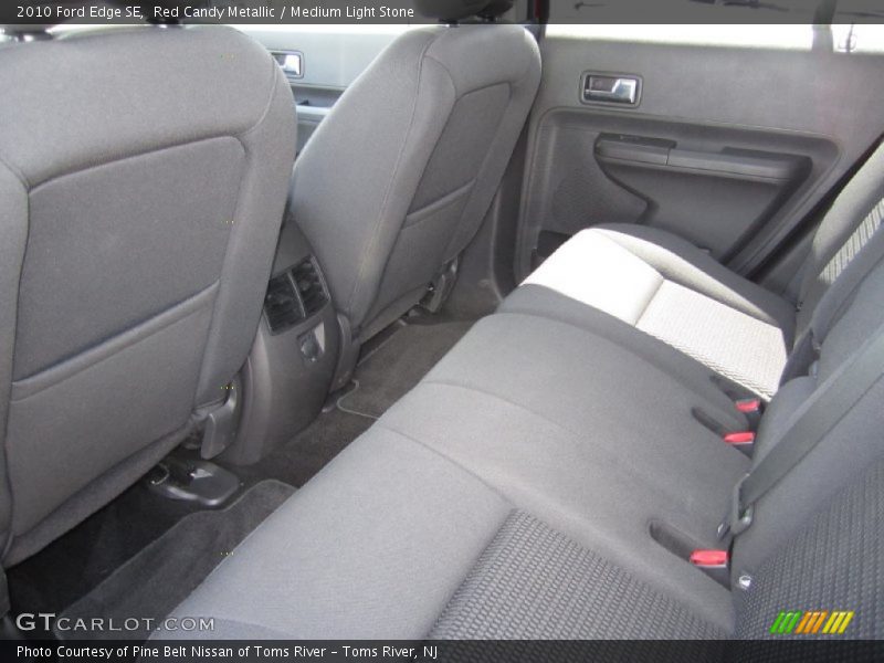 Red Candy Metallic / Medium Light Stone 2010 Ford Edge SE